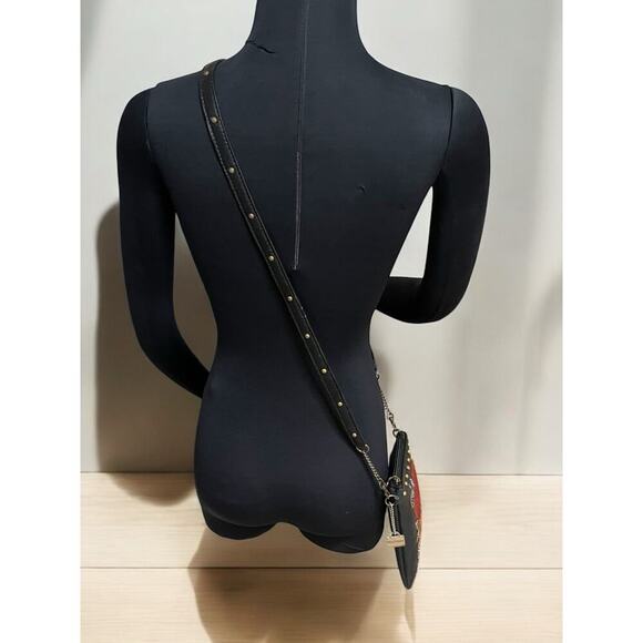 NWT Mary Frances Bag #S002-107 “Rebel Rose” Mini Crossbody Beaded Bag - Picture 7 of 10